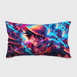 Подушка-антистресс Луффи из Ван Пис - разноцветный, цвет: 3D-принт