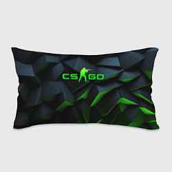 Подушка-антистресс CSGO green texture logo