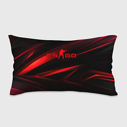 Подушка-антистресс CSGO red black logo