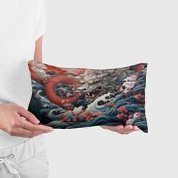 Подушка-антистресс Морской дракон Irezumi, цвет: 3D-принт — фото 2