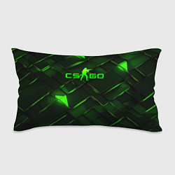 Подушка-антистресс CSGO green abstract elements