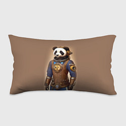 Подушка-антистресс Крутой панда в стиле стимпанк - нейросеть, цвет: 3D-принт