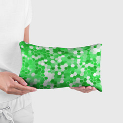 Подушка-антистресс Кибер Hexagon Зелёный, цвет: 3D-принт — фото 2