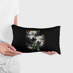 Подушка-антистресс Волчица с маленьким волчонком, цвет: 3D-принт — фото 2