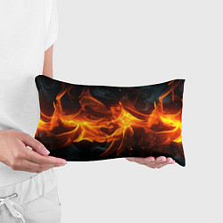 Подушка-антистресс Пламя костра, цвет: 3D-принт — фото 2