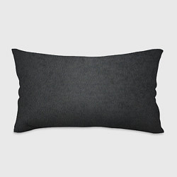 Подушка-антистресс Кожаная чёрная текстура, цвет: 3D-принт