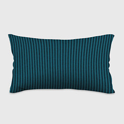 Подушка-антистресс Текстурные полосы бирюзовый, цвет: 3D-принт