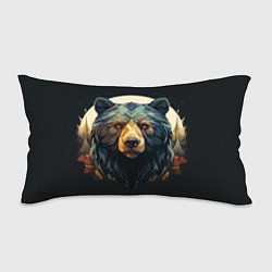 Подушка-антистресс Арт осенний медведь, цвет: 3D-принт