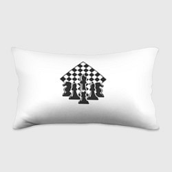 Подушка-антистресс Шахматная доска и фигуры