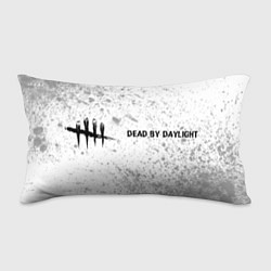 Подушка-антистресс Dead by Daylight glitch на светлом фоне по-горизон, цвет: 3D-принт