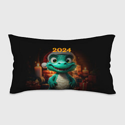 Подушка-антистресс Зеленый дракон 2024