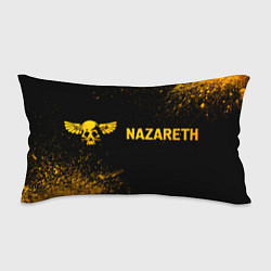 Подушка-антистресс Nazareth - gold gradient по-горизонтали, цвет: 3D-принт