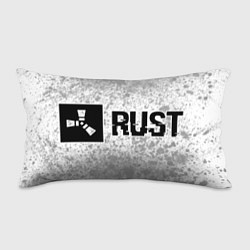 Подушка-антистресс Rust glitch на светлом фоне по-горизонтали, цвет: 3D-принт