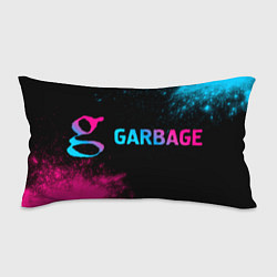 Подушка-антистресс Garbage - neon gradient по-горизонтали, цвет: 3D-принт