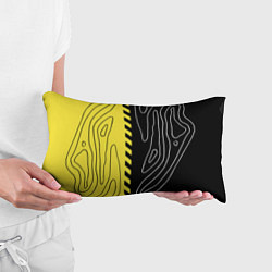 Подушка-антистресс Яркие линии в темноте, цвет: 3D-принт — фото 2