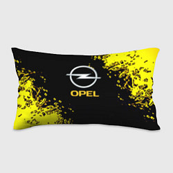 Подушка-антистресс Opel желтые краски, цвет: 3D-принт