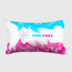 Подушка-антистресс Dark Souls neon gradient style по-горизонтали