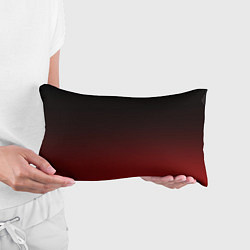 Подушка-антистресс Градиент от тёмного до тёмно красного, цвет: 3D-принт — фото 2
