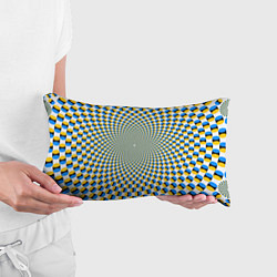 Подушка-антистресс Оптическая иллюзия арт, цвет: 3D-принт — фото 2