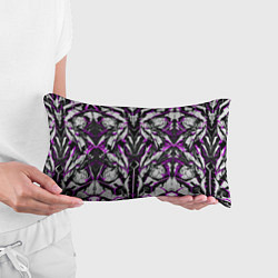 Подушка-антистресс Фиолетовая кибернетическая броня, цвет: 3D-принт — фото 2