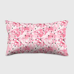 Подушка-антистресс Стая розовых фламинго, цвет: 3D-принт