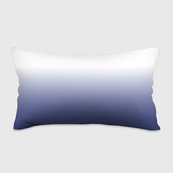 Подушка-антистресс Туманный градиент бело-синий, цвет: 3D-принт
