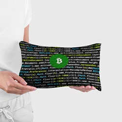 Подушка-антистресс Bitcoin сатоши, цвет: 3D-принт — фото 2