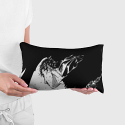 Подушка-антистресс Берсерк Гатс в чёрных доспехах, цвет: 3D-принт — фото 2