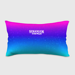 Подушка-антистресс Stranger Things gradient colors, цвет: 3D-принт