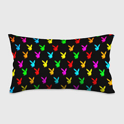 Подушка-антистресс Playboy pattern неон, цвет: 3D-принт