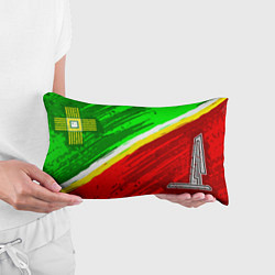 Подушка-антистресс Зеленоградский флаг, цвет: 3D-принт — фото 2