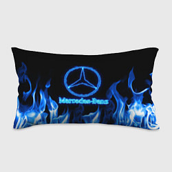 Подушка-антистресс Mercedes-benz blue neon