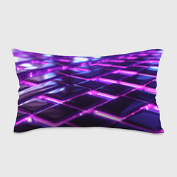 Подушка-антистресс Фиолетовая неоновая плитка