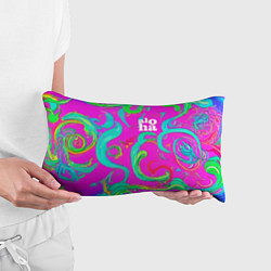 Подушка-антистресс Abstract floral pattern - aloha, цвет: 3D-принт — фото 2