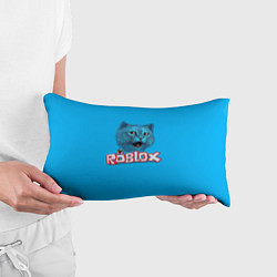 Подушка-антистресс Roblox синий кот, цвет: 3D-принт — фото 2