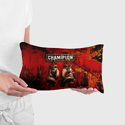 Подушка-антистресс Champion boxing, цвет: 3D-принт — фото 2
