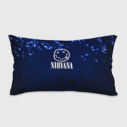 Подушка-антистресс Nirvana рок краски, цвет: 3D-принт