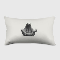 Подушка-антистресс Ленивиц в позе лотоса, цвет: 3D-принт