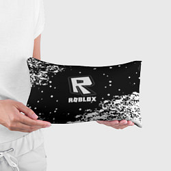 Подушка-антистресс Roblox белая краска, цвет: 3D-принт — фото 2