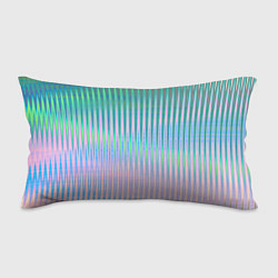 Подушка-антистресс Голографический эффект светлых тонов полос, цвет: 3D-принт
