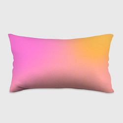 Подушка-антистресс Розово-желтый градиент, цвет: 3D-принт