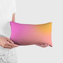 Подушка-антистресс Розово-желтый градиент, цвет: 3D-принт — фото 2