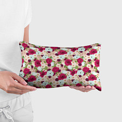 Подушка-антистресс Цветочный фон, цвет: 3D-принт — фото 2