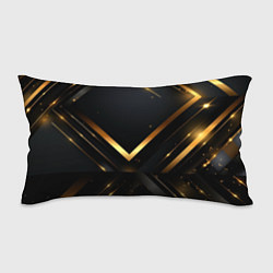 Подушка-антистресс Gold luxury black abstract