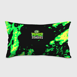 Подушка-антистресс Plants vs Zombies зелёная текстура, цвет: 3D-принт