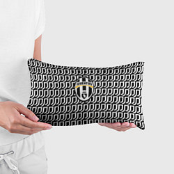 Подушка-антистресс Juventus pattern fc, цвет: 3D-принт — фото 2