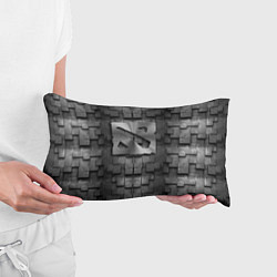 Подушка-антистресс Dota - metal texture, цвет: 3D-принт — фото 2