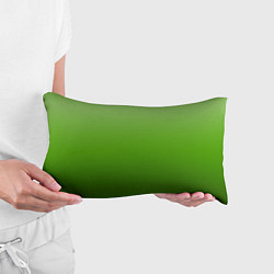 Подушка-антистресс Градиент яблочный зелёный, цвет: 3D-принт — фото 2