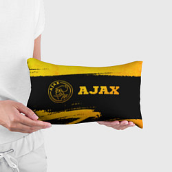 Подушка-антистресс Ajax - gold gradient по-горизонтали, цвет: 3D-принт — фото 2