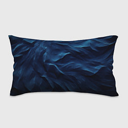 Подушка-антистресс Синие глубокие абстрактные волны
